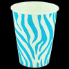 Vaso Cartón Zebra 9 Onzas x12