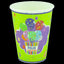 Vaso Carton Feliz Cumpleaños 9 Onzas Verde x12