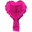 Globos Metalizados Corazón Liso X12