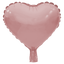 Globos Metalizados Foil (Mylar)10"Corazón Liso X6