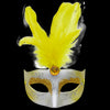 Antifaz Fucsia Plumas colores Surtidos