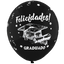 Globos Látex Biodegradables 360°Felicidades Graduado R12x12
