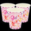 Vaso Cartón Baby Shower 8 Onzas x12