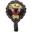 Globos Metalizados 6"Redondo Feliz Día Copas X12