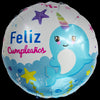Globos Metalizados Feliz Cumpleaños 18" Círculos