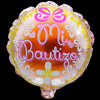 Globos Metalizados Mi Bautizo 10" Círculo