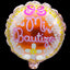 Globos Metalizados Mi Bautizo 10" Círculo