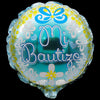Globos Metalizados Mi Bautizo 10" Círculo