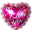Globos Metalizados 24"Corazón Ps I Love You