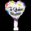Globos Metalizados Te Quiero Mamá 10" Corazón