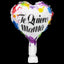 Globos Metalizados Te Quiero Mamá 10" Corazón
