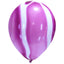 Globos Látex Biodegradables R12x10 Ágata Marmolizado