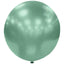 Globos Látex Biodegradables Espejo Cromado Verde