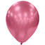 Globos Látex Biodegradables Espejo Cromado Fucsia