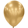 Globos Látex Biodegradables Espejo Cromado Dorado Nuevo