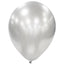 Globos Látex Biodegradables Espejo Cromado Plateado