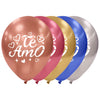 Globos Látex Biodegradables Espejo Surtido Te Amo Surtidos
