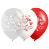 Globos Látex Biodegradables Corrientes Corazones con Flechas
