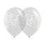 Globos Látex Biodegradables 360° Corazones Transparentes