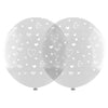 Globos Látex Biodegradables Cristal 360° Corazones
