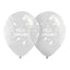 Globos Látex Biodegradables Cristal 360° Feliz Cumpleaños Transparente