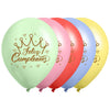 Globos Látex Biodegradables Pastel Feliz Cumpleaños Surtidos