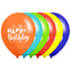 Globos Látex Biodegradables Corrientes Happy Birthday Surtidos