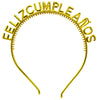 Diadema Feliz cumpleaños