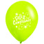 Globos Látex Biodegradables Corrientes Feliz Cumpleaños Surtidos