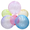 Globos Burbuja 18'' Traslúcidos Paquete x1