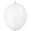 Globos Látex biodegradables Enlace Rapido Corrientes Blanco