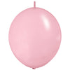 Globos Látex biodegradables Enlace Rapido Pastel Rosado
