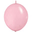 Globos Látex biodegradables Enlace Rapido Pastel Rosado