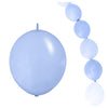 Globos Látex biodegradables Enlace Rapido Pastel Azul Claro