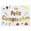 Stickers Para Globos Feliz Cumpleaños
