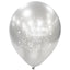 Globos Látex Biodegradables Espejo Mi Primera Comunión Dorado y Plata