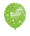 Globos Látex Biodegradables Corrientes 360° Hawaiana Surtidos