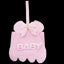 Recordatorio Baby Vestido Rosado