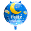Globos Metalizados Feliz Cumpleaños 18" Círculos