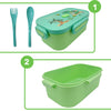 Lonchera - Kit Porta Comida más Termo Para Niños 3