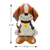 Globos Metalizados Perro 61x35 cm