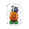 Globos Metalizados Halloween Calbaza Fantasma 138x73 cm