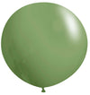 Globos Látex Biodegradables Corrientes  Verde Aguacate