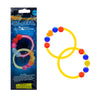 Manilla Pulsera Neón Luminosa de Cuentas -Led Glow Bracelet x Unidad
