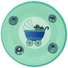 Plato Cartón Redondo Baby Shower 7" x12