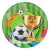 Kit (Cubiertos-Platos-Servilletas-Vasos) Fútbol Verde