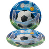Plato Cartón Redondo Fútbol 7" x12 pcs