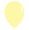Paquete Globos R18 Pastel Amarillo Crema 041