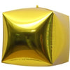Globos Metalizados Cubo 4D 22" Varios Colores