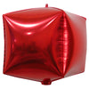 Globos Metalizados Cubo 4D 22" Varios Colores